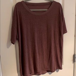 COPY - Lululemon Wide-Neck Textured T-Shirt - Siz…